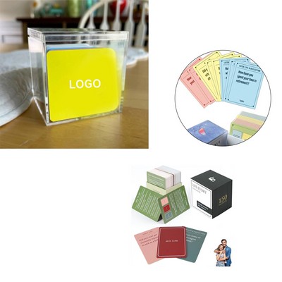 100 Pcs Life Story Interview Kit Cards